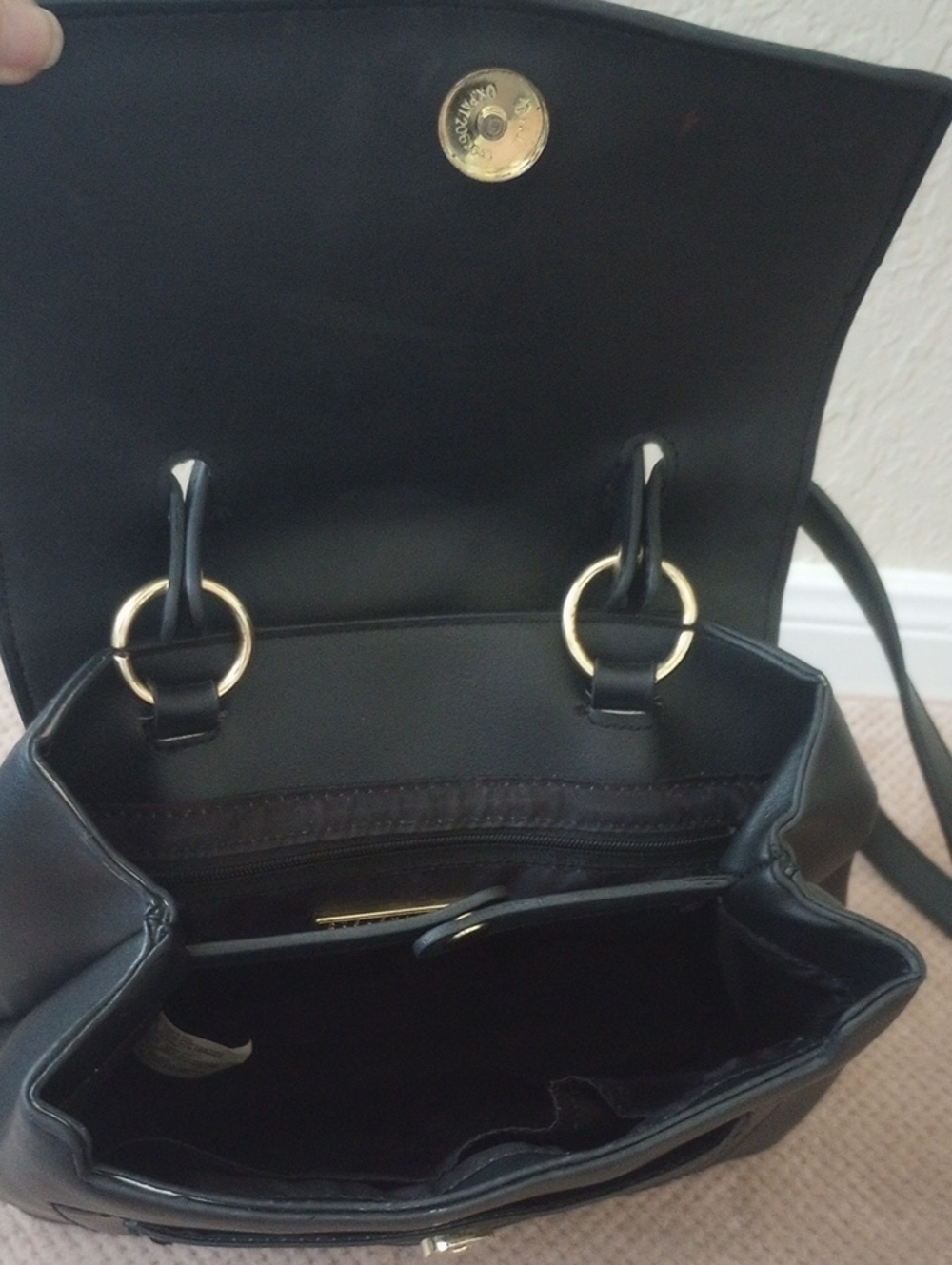 Steve Madden Black Backpack - Picture 4 of 11